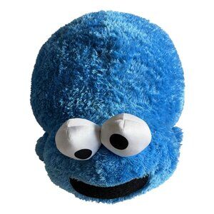 Sesame Street Cookie Monster Plush Toy 20" By GUND Soft  Cuddly Blue Stuffed 20"